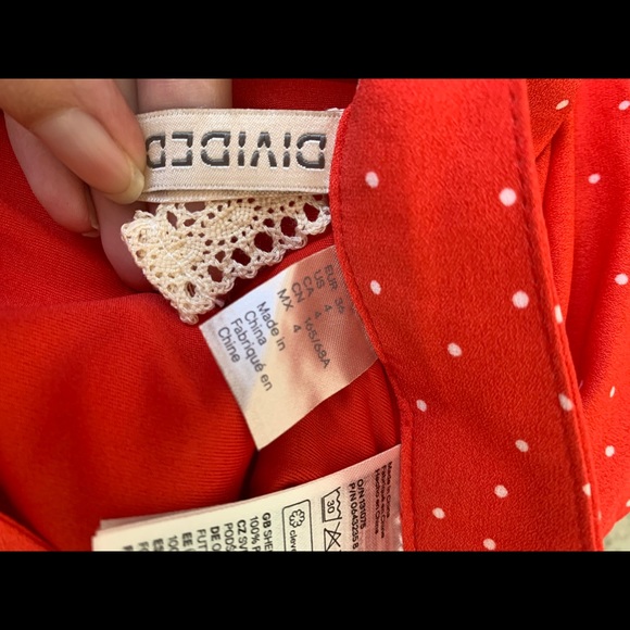 *LAST CHANCE*{H&M} polka dot ruffle skirt - Picture 8 of 9